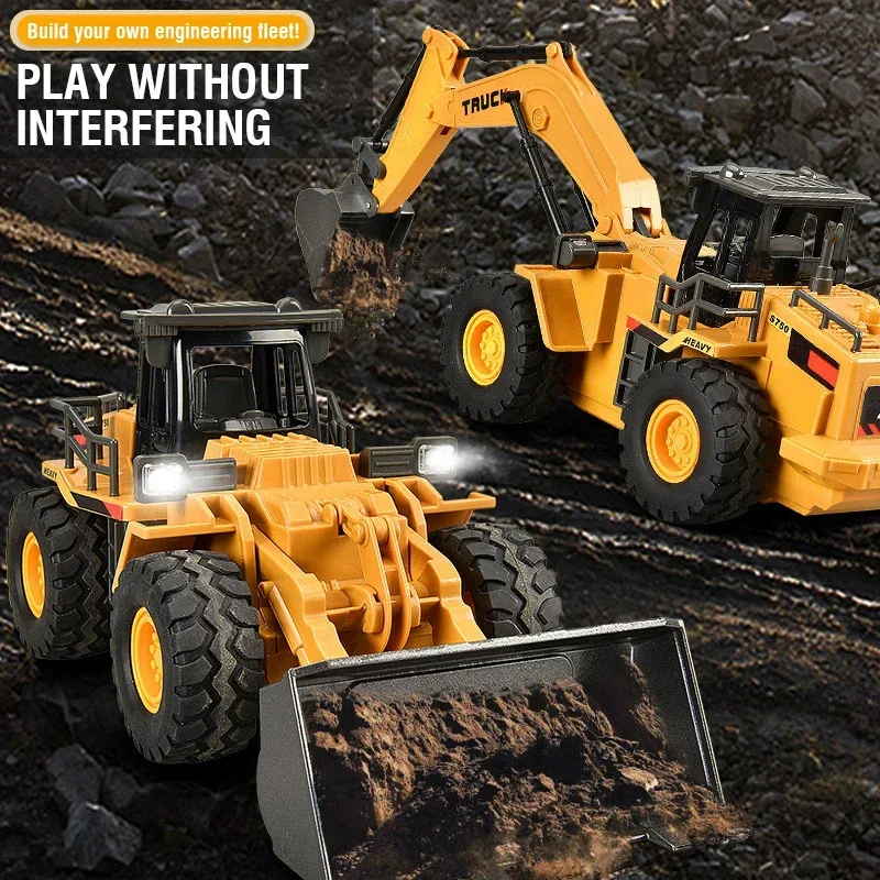 Power Machines – Realistico ed educativo – Veicolo da cantiere radiocomandato
