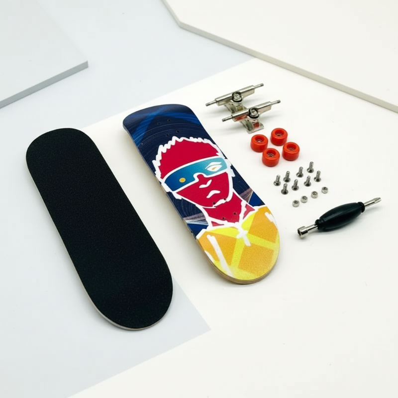 MiniDeck – Robusto e flessibile – Skateboard da dito
