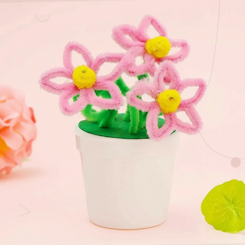 CraftBloom – Colorato e creativo – Set fai da te per creare vasi da fiori