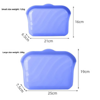 Thumbnail for MealSaver – Pratico e riutilizzabile – Sacchetto in silicone per la conservazione degli alimenti