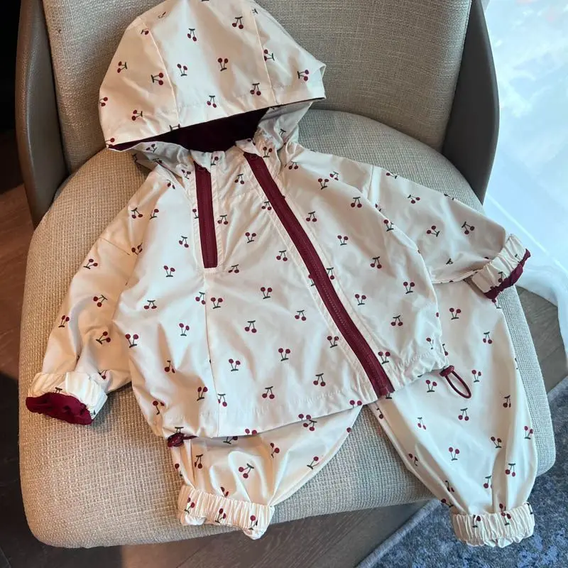 SoftBreeze – Antivento e comodo – Set da bambino composto da giacca e pantaloni