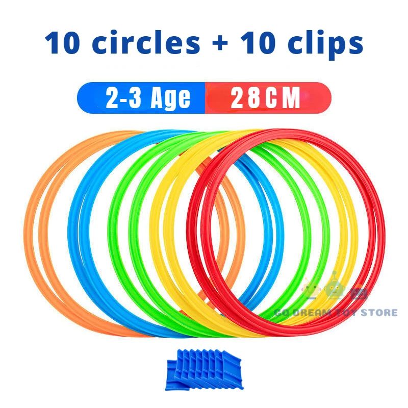 Jump Hoops™ – Salta e gioca – Set di cerchi