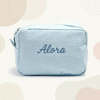 Thumbnail for Striped Name Pouch – Personalizzata ed elegante – Trousse