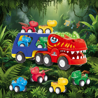 Thumbnail for DinoDrive – Creativo e avventuroso – Set da gioco con camion 5 in 1