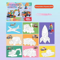 Thumbnail for 3D Sticker Puzzle – Creativo e istruttivo – Puzzle geometrico 3D