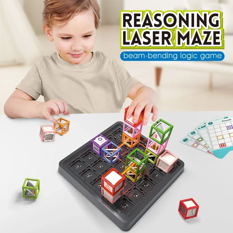 LaserLogic – Educativo e stimolante – Gioco di logica “Labirinto laser”