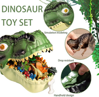 Thumbnail for DinoWorld – Creativo e realistico – Set di gioco “Testa di dinosauro”