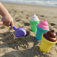 Thumbnail for BeachFun – Divertimento sulla sabbia e creatività – Set da gioco “Gelato sulla spiaggia”