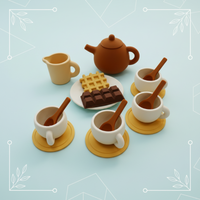 Thumbnail for MiniBrew – Divertente ed educativo – Set da tè in silicone