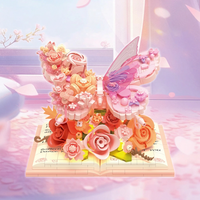 Thumbnail for BloomBook – Romantico e creativo – Libro floreale in 3D con rose e farfalle
