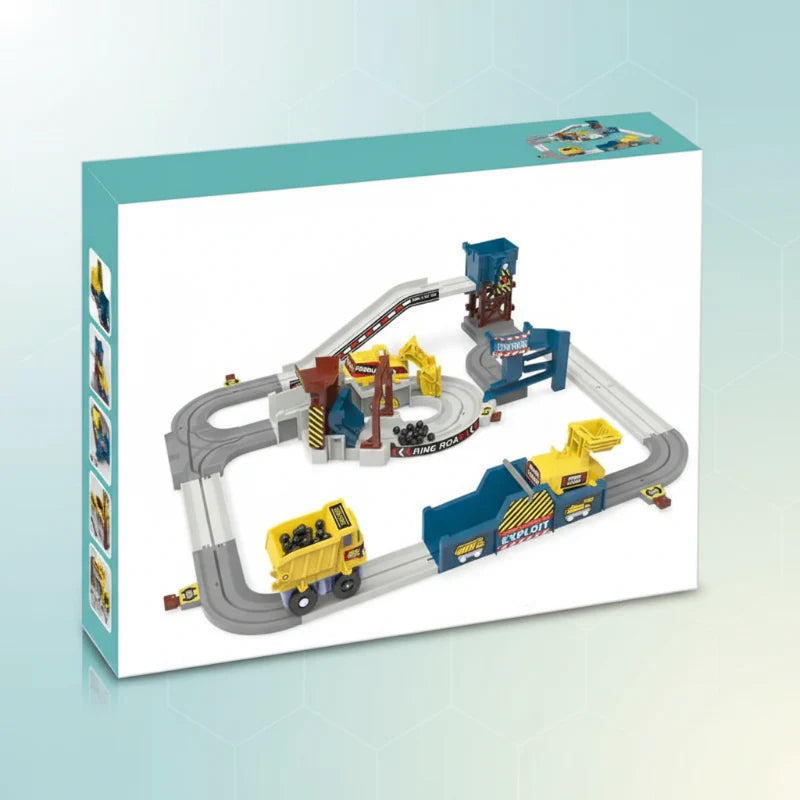 WorkZone – Fantasioso e divertente – Set da corsa elettrico per costruzioni