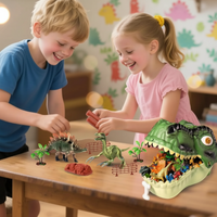 Thumbnail for DinoWorld – Creativo e realistico – Set di gioco “Testa di dinosauro”