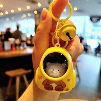 Thumbnail for Glowing Astronaut Charm – Carino e luminoso – Portachiavi a forma di astronauta
