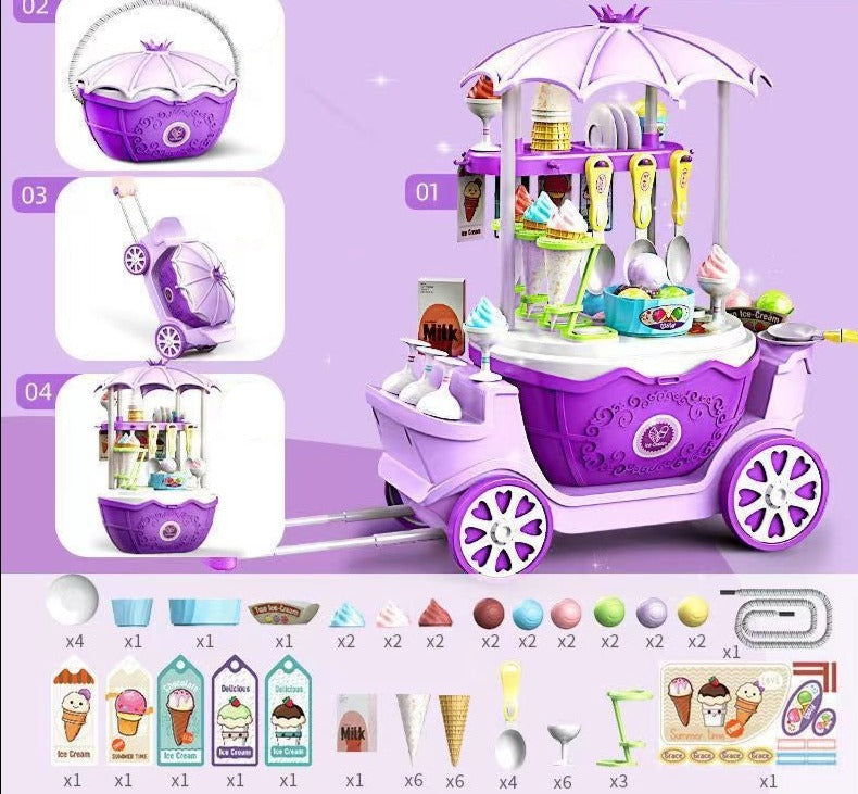 Candy Cart™ – Carrello gioco interattivo in diversi temi