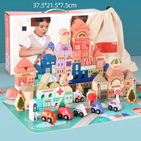 Thumbnail for BuildJoy – Educativo e divertente – Blocchi da costruzione in legno nella città