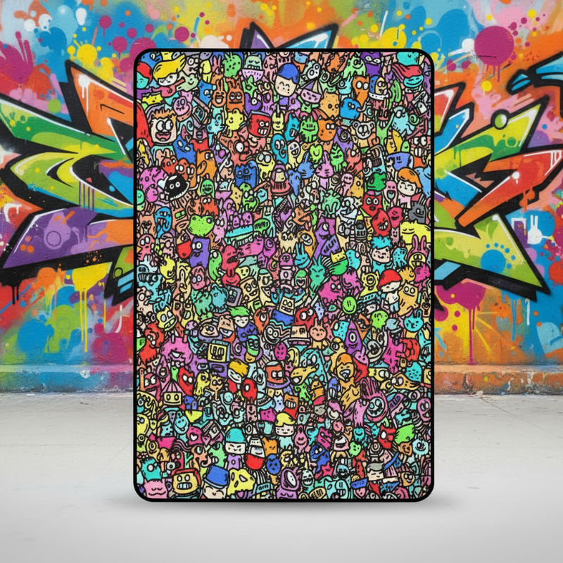 ColorFun – Creativo e istruttivo – Grande coperta da colorare