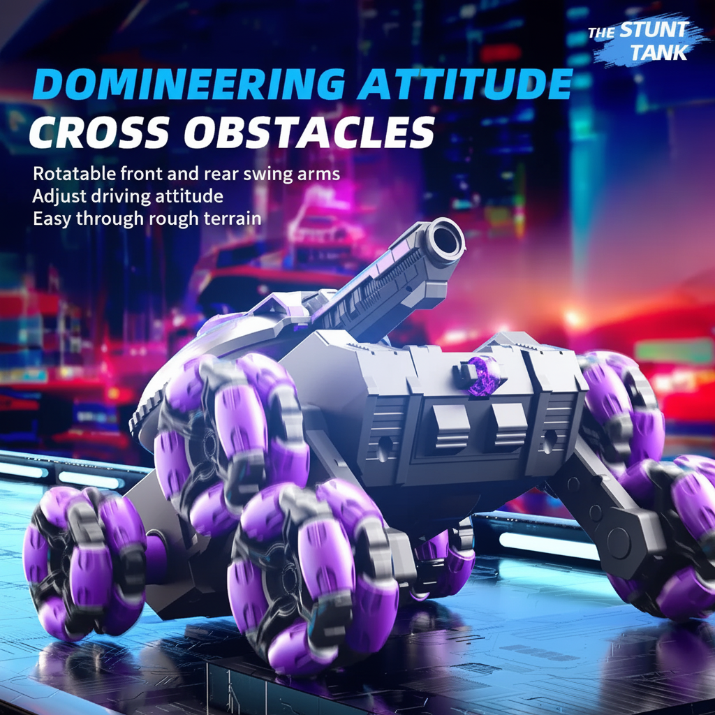CrazyWheels – Grintoso ed emozionante – Autocisterna radiocomandata con lanciatore di gelball