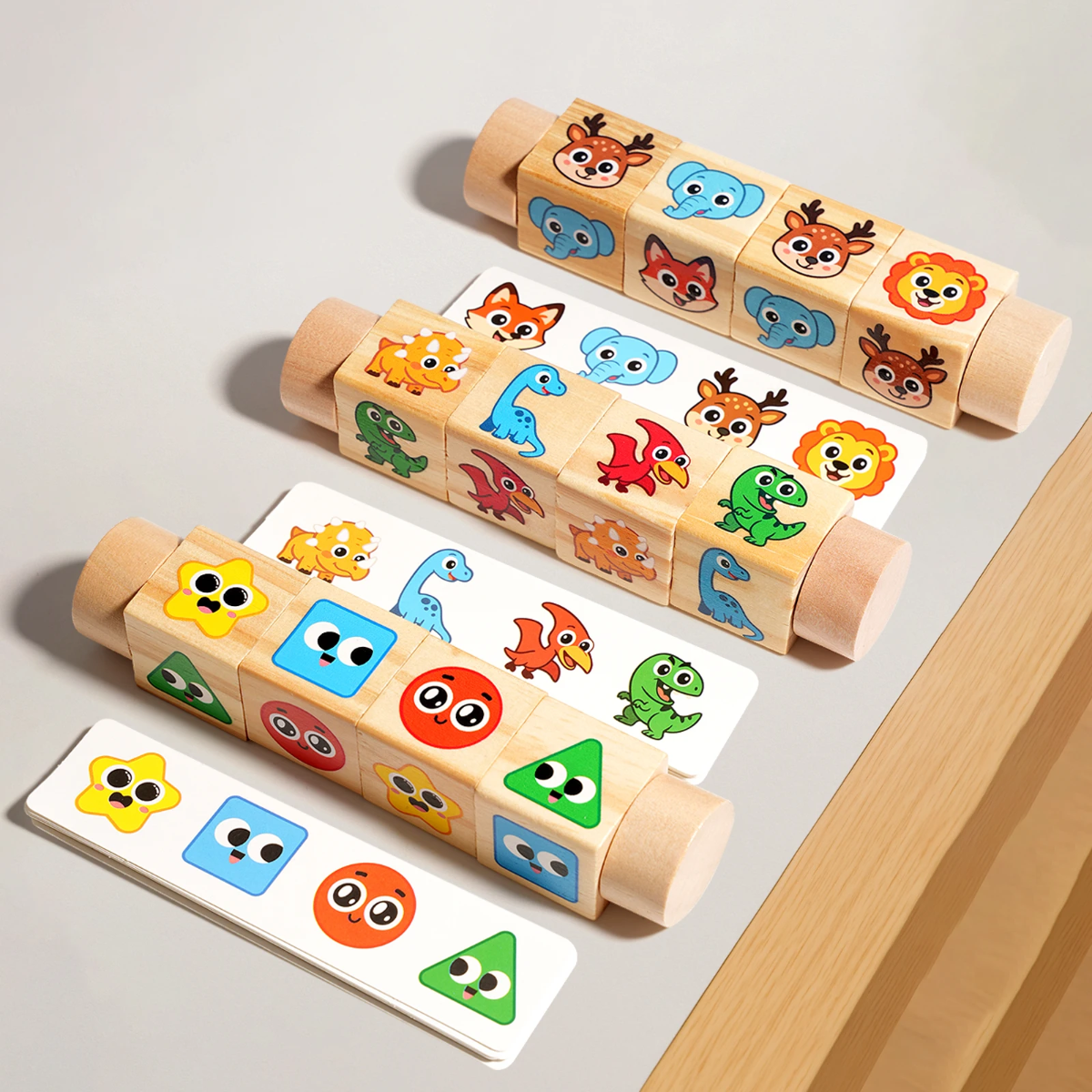 FunMatch – Educativo e creativo – Cubetti animati rotanti