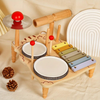 Woods – Musicale ed educativo – Batteria in legno per bambini piccoli