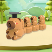 Thumbnail for Capybara Train Toy – Divertente e carino – Treno affollato