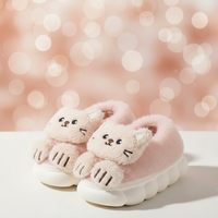Thumbnail for SnuggleKitty – Calore e sicurezza – Pantofole per bambini a forma di gatto