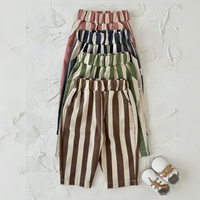 Thumbnail for SoftStripe – Morbidi e comodi – Pantaloncini per neonati con motivo a righe