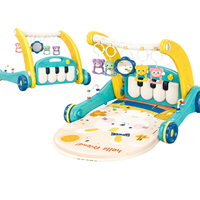 Thumbnail for Step & Play – Interattivo e sicuro – 3 in 1 Walker & Baby Gym