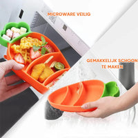 Thumbnail for MiniMeal – Sicuro e antiscivolo – Set di piatti in silicone per bambini con posate