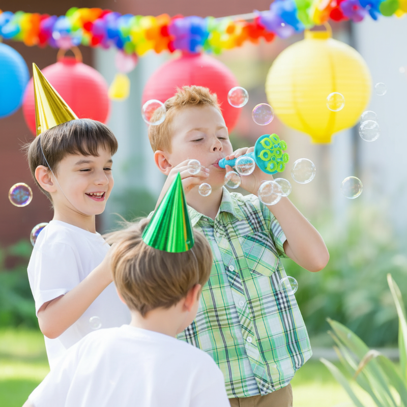 BubbleJoy – Divertente e interattivo – Giocattoli per soffiare bolle di sapone
