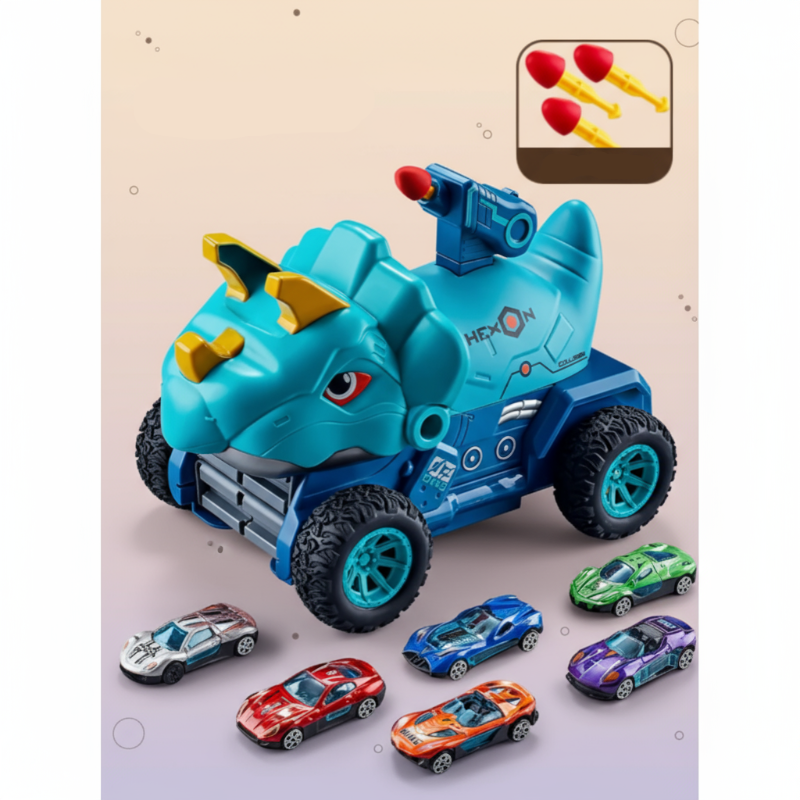 TurboRex – Avventuroso e interattivo – Macchinina dinosauro