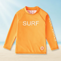 Thumbnail for SunShield – Protettivo e flessibile – Maglietta da surf per bambini con maniche lunghe e UPF 50+