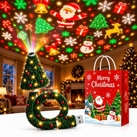 Thumbnail for HolidayBeam – Festoso e suggestivo – Proiettore natalizio USB con giochi di luce
