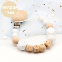 Thumbnail for Woods™ - Catenella Porta Ciuccio Personalizzata