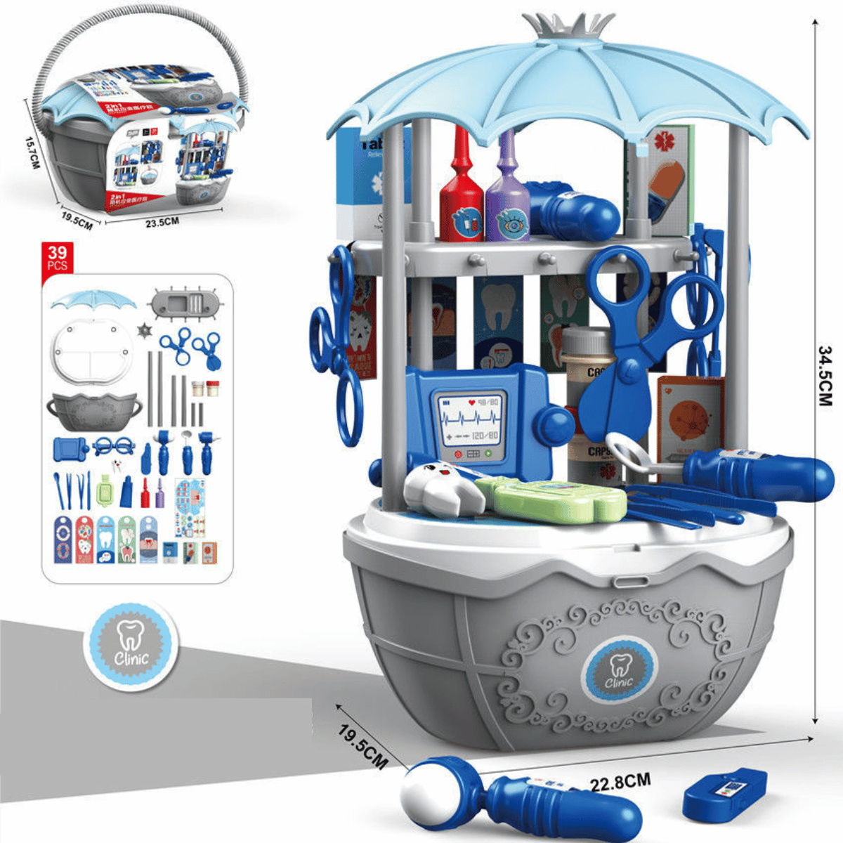 Candy Cart™ – Carrello gioco interattivo in diversi temi