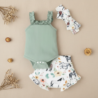 Thumbnail for Baby Girl Summer Outfit – Carino e leggero – Set di abbigliamento per neonati