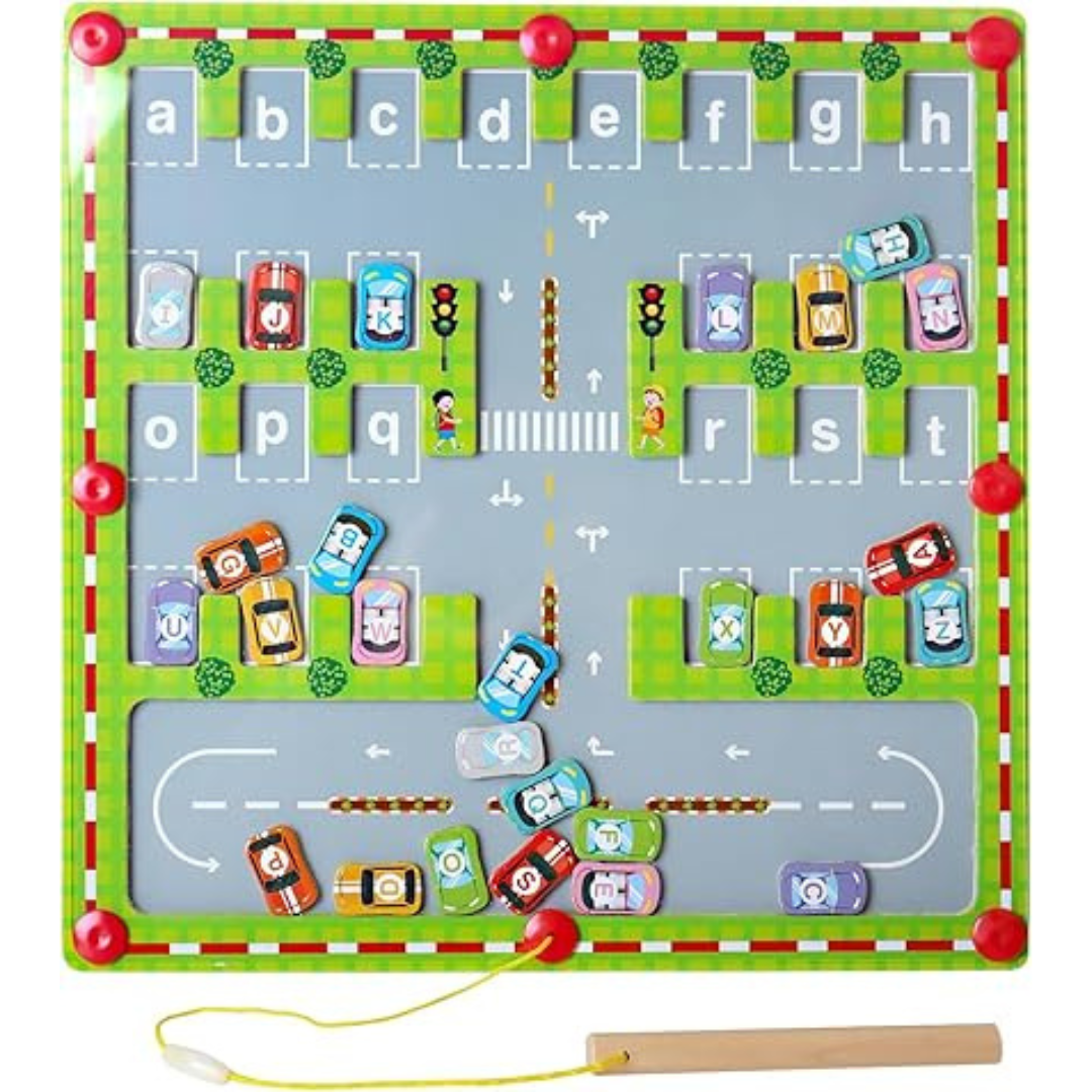 AlfaKids – Apprendimento e scoperta - Tabellone magnetico per il gioco dell'alfabeto
