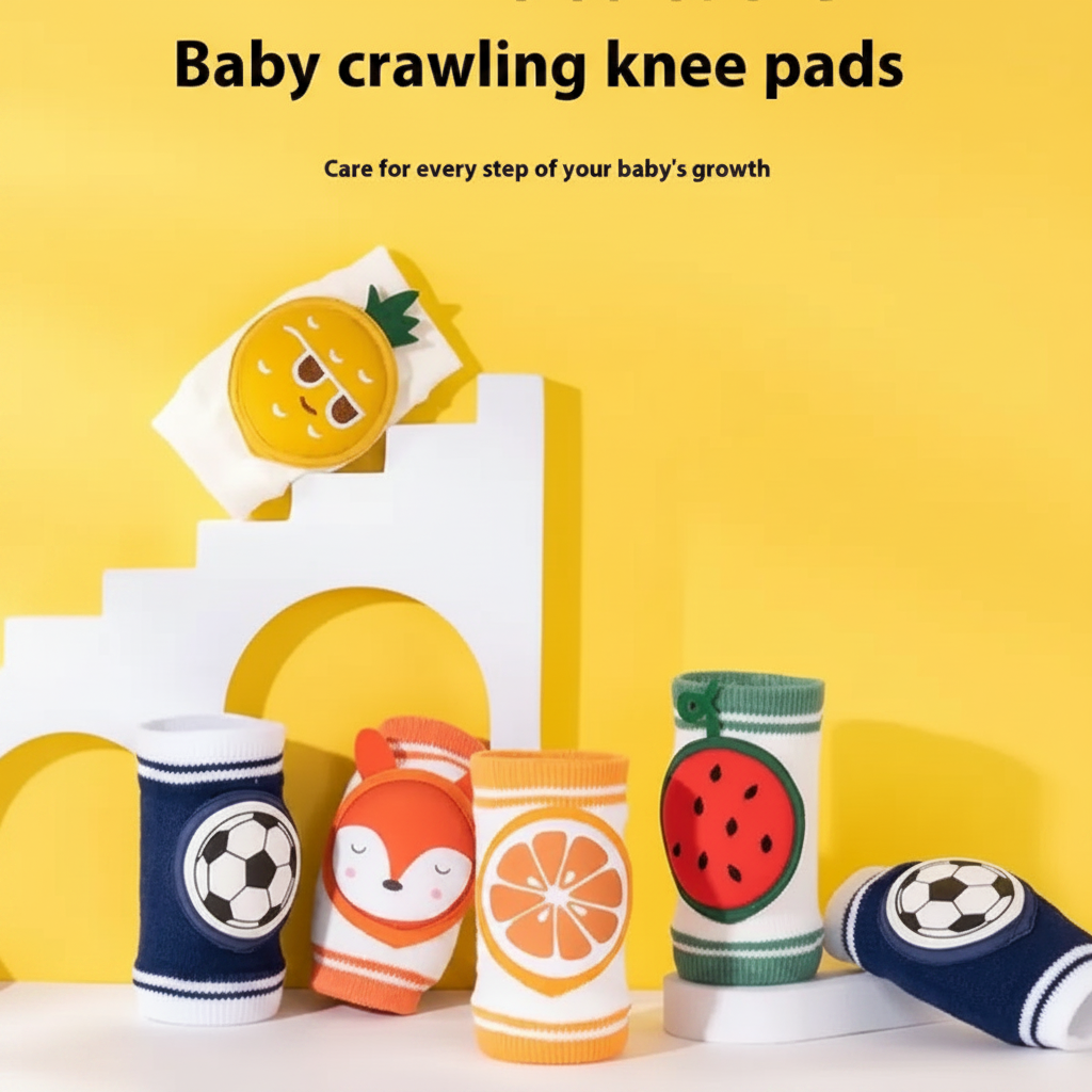 CrawlSafe – Pratiche e morbide – Ginocchiere per gattonare