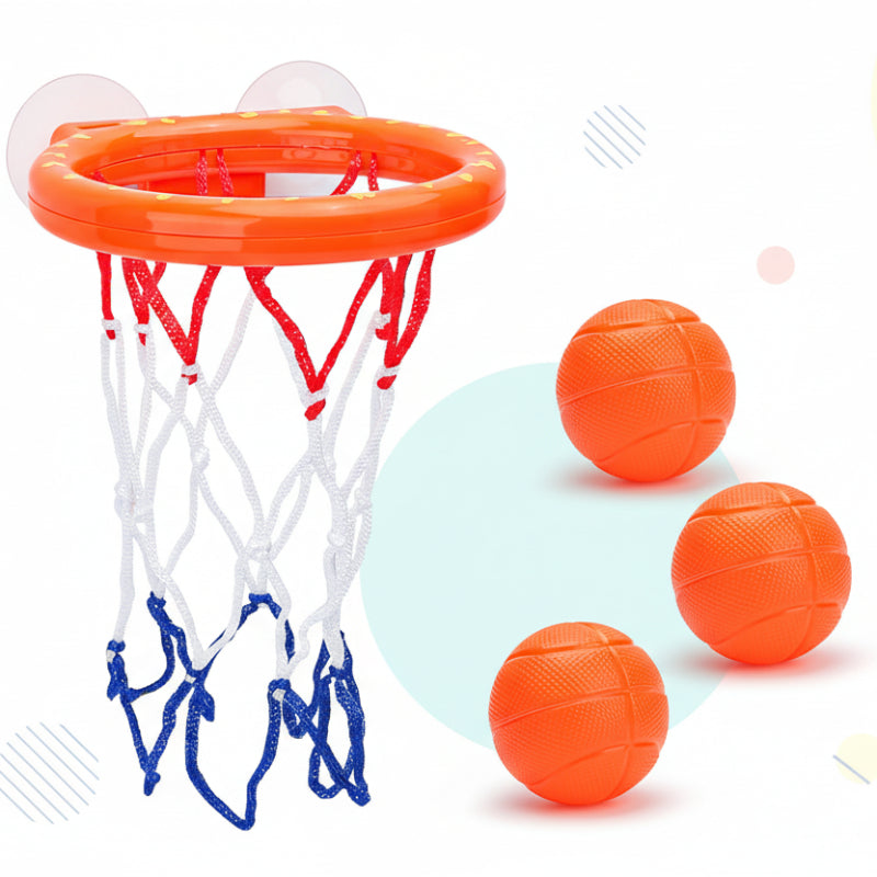 BathBounce – Interattivo e divertente – Set da gioco per giocare a basket nella vasca da bagno