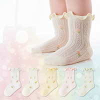 Thumbnail for HappyToes – Colorate e carine – Calzini per neonati (set da 5)