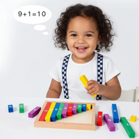 Thumbnail for TinyMath – Istruttivo ed educativo – Tavola di calcolo in legno con i numeri