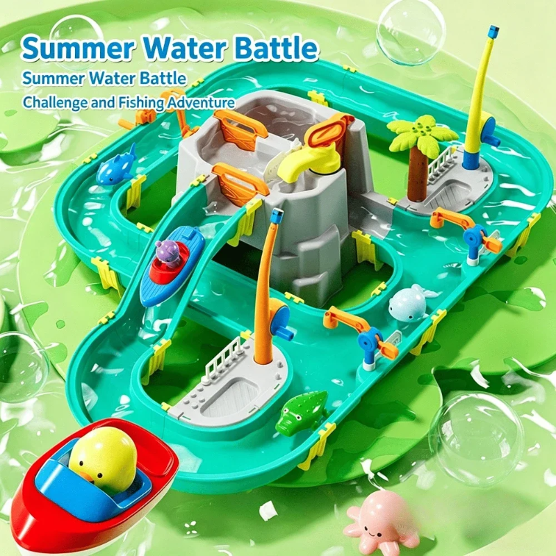 WaterAdventure – Colorato e divertente – Set da gioco acquatico per bambini