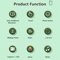 Thumbnail for KiddoPhone – Educativo e interattivo – Smartphone per bambini con fotocamera e giochi
