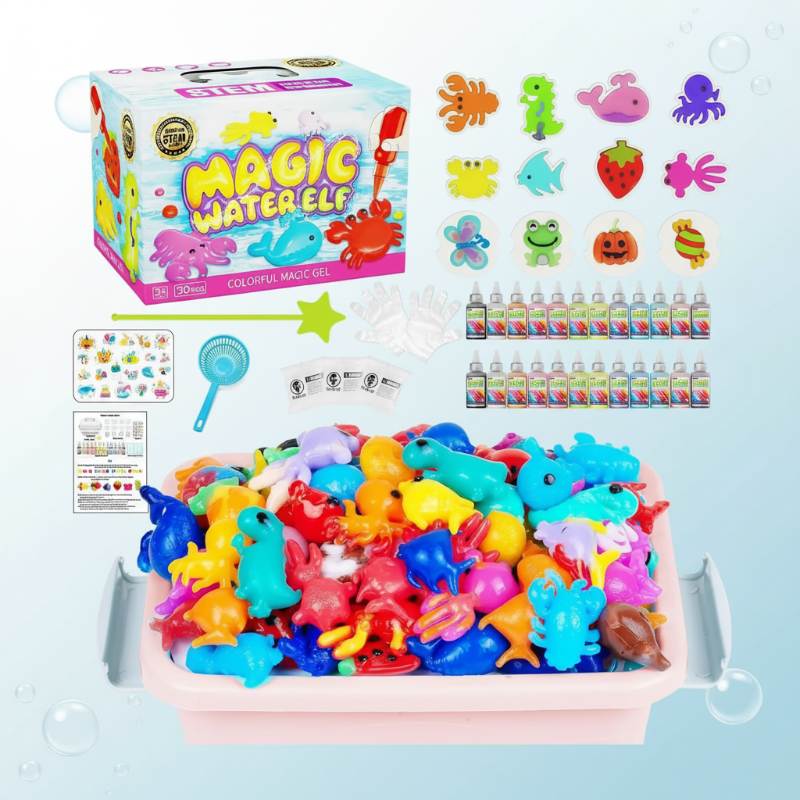 Magic Gel Water Beads – Creativo e sensoriale – Set di giochi per modellare l'acqua
