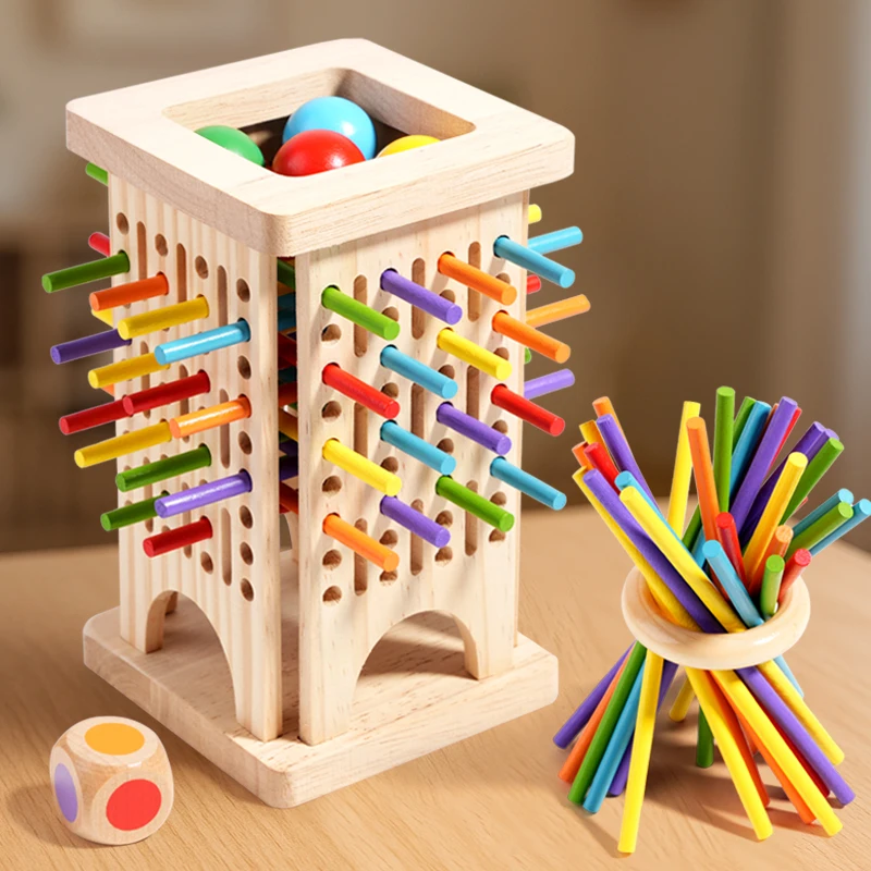 Wooden Stick Battle Game – Pensare e interagire – Gioco da tavolo strategico