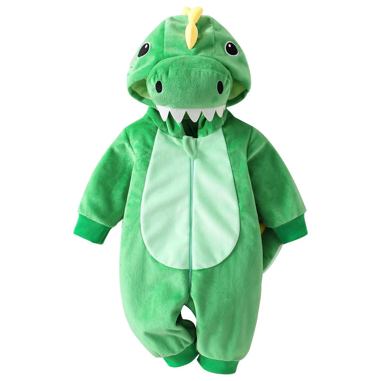 RoarBuddy – Carino e divertente – Tutina con cappuccio a forma di dinosauro per neonati