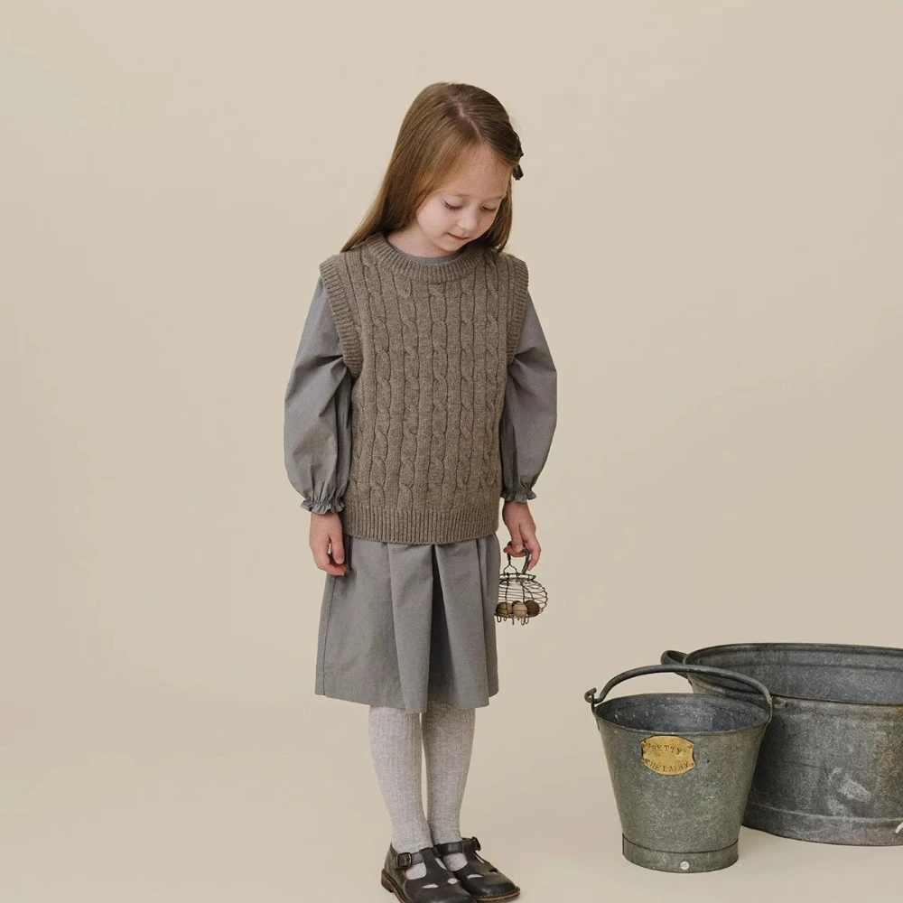 CozyWool – Caldo e confortevole – Maglione per bambini in pregiato misto lana