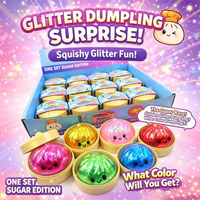 Thumbnail for FunSquish – Colori vivaci e divertimento con i glitter – Gnocchetti morbidi glitterati