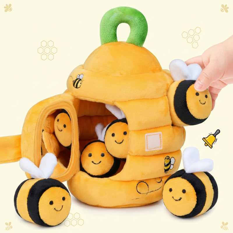 JungleHive – Gioco e apprendimento – Peluche sensoriale nel bosco