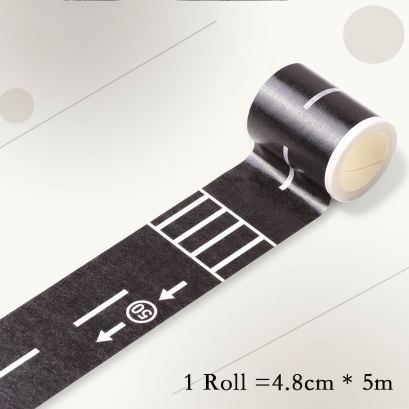 KidoTape – Colorato e pratico – Set di nastri adesivi per segnaletica stradale