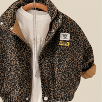 Thumbnail for Mini Fashion – Robusto e confortevole – Giacca con stampa leopardata